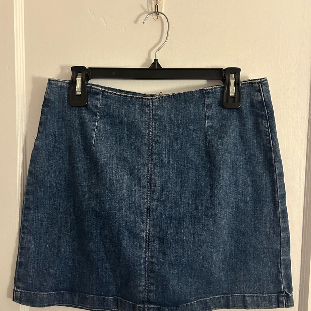 Jean Mini Pencil Skirt Casual